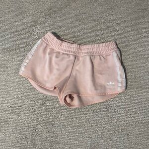 Adidas Light Pink Mini Shorts